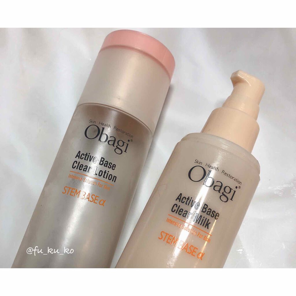 アクティブベース クリアミルク/オバジ/乳液を使ったクチコミ(1枚目)