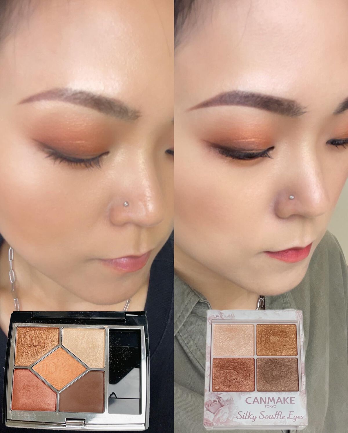 あなたはどっち派?キャンメイク・Diorのパウダーアイシャドウを徹底
