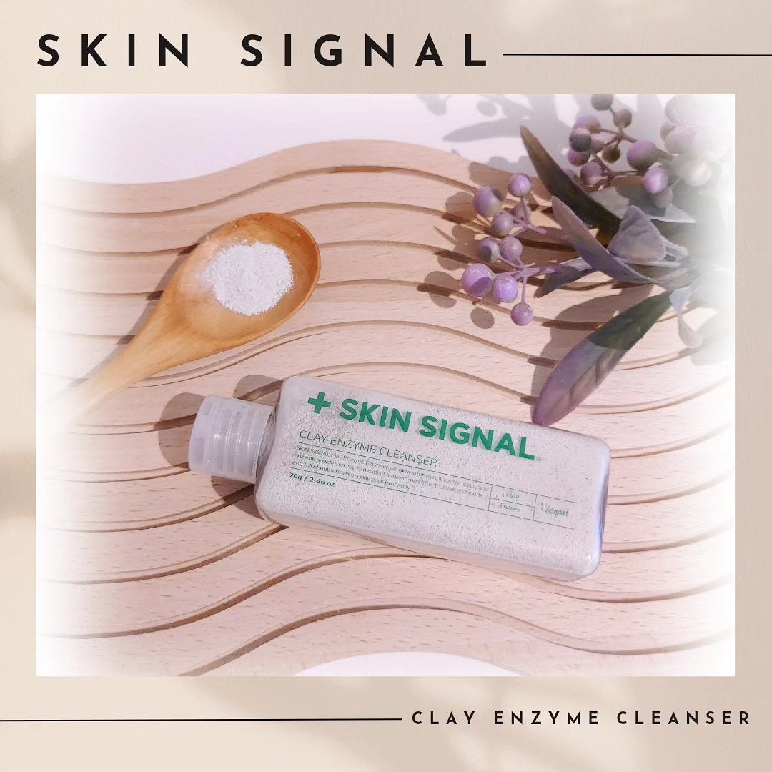グリーン クレイ酵素クレンザー/SKIN SIGNAL/洗顔パウダーを使ったクチコミ(1枚目)