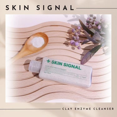 クレイ酵素クレンザー/SKIN SIGNAL/洗顔パウダーを使ったクチコミ（1枚目）