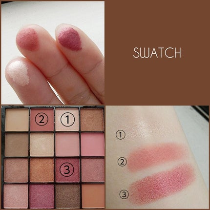 novo アイシャドウパレット/NOVO/アイシャドウパレットを使ったクチコミ(2枚目)