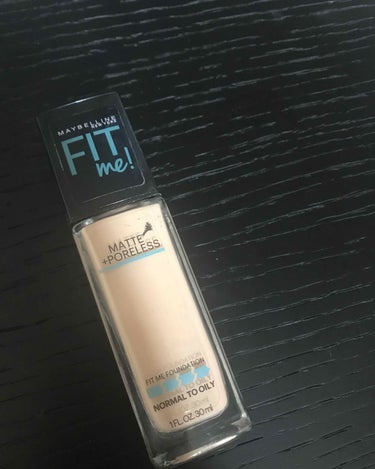 フィットミーリキッドファンデーション/MAYBELLINE NEW YORK/リキッドファンデーションを使ったクチコミ（1枚目）