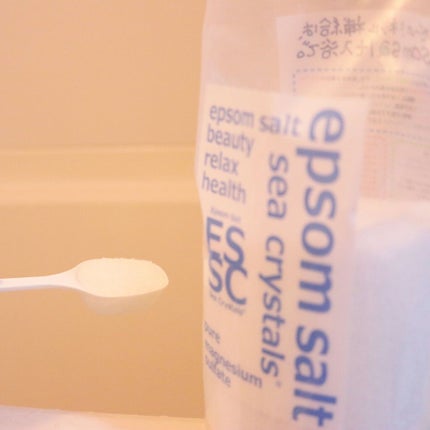 シークリスタルス エプソムソルト オリジナル/sea crystals/無機塩系入浴剤を使ったクチコミ(1枚目)