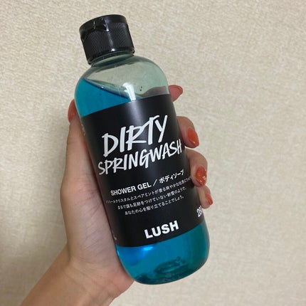 らむ🍑奥二重メイク・スキンケアのクチコミ「ミント✖️メントールで爽やか💙
⁂ラッシュ Dirty スプリングウォッシュ
テクスチャー.....」(2枚目)