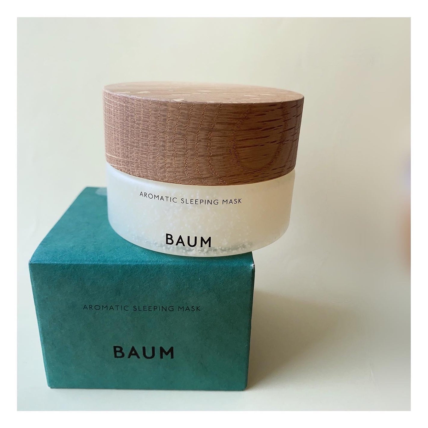 アロマティック スリーピングマスク/BAUM/フェイスクリームを使ったクチコミ(1枚目)