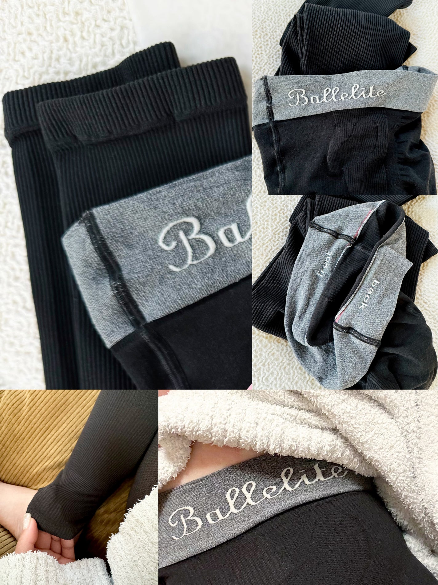 骨盤サポート着圧レギンス リブ/Ballelite/ボディグッズを使ったクチコミ(3枚目)