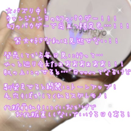 ウォンジョンヨ フィクシングブラーパウダー N/Wonjungyo/ルースパウダーを使ったクチコミ(5枚目)