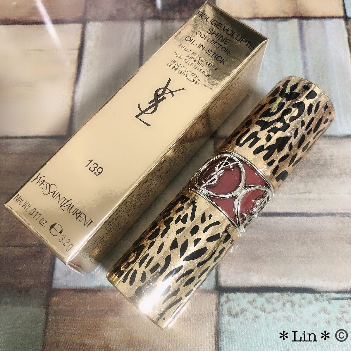ルージュ ヴォリュプテ シャイン コレクター/YVES SAINT LAURENT BEAUTE/口紅を使ったクチコミ(1枚目)
