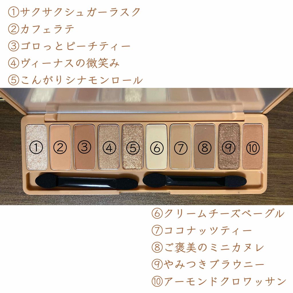 プレイカラー アイシャドウ/ETUDE/アイシャドウパレットを使ったクチコミ(3枚目)