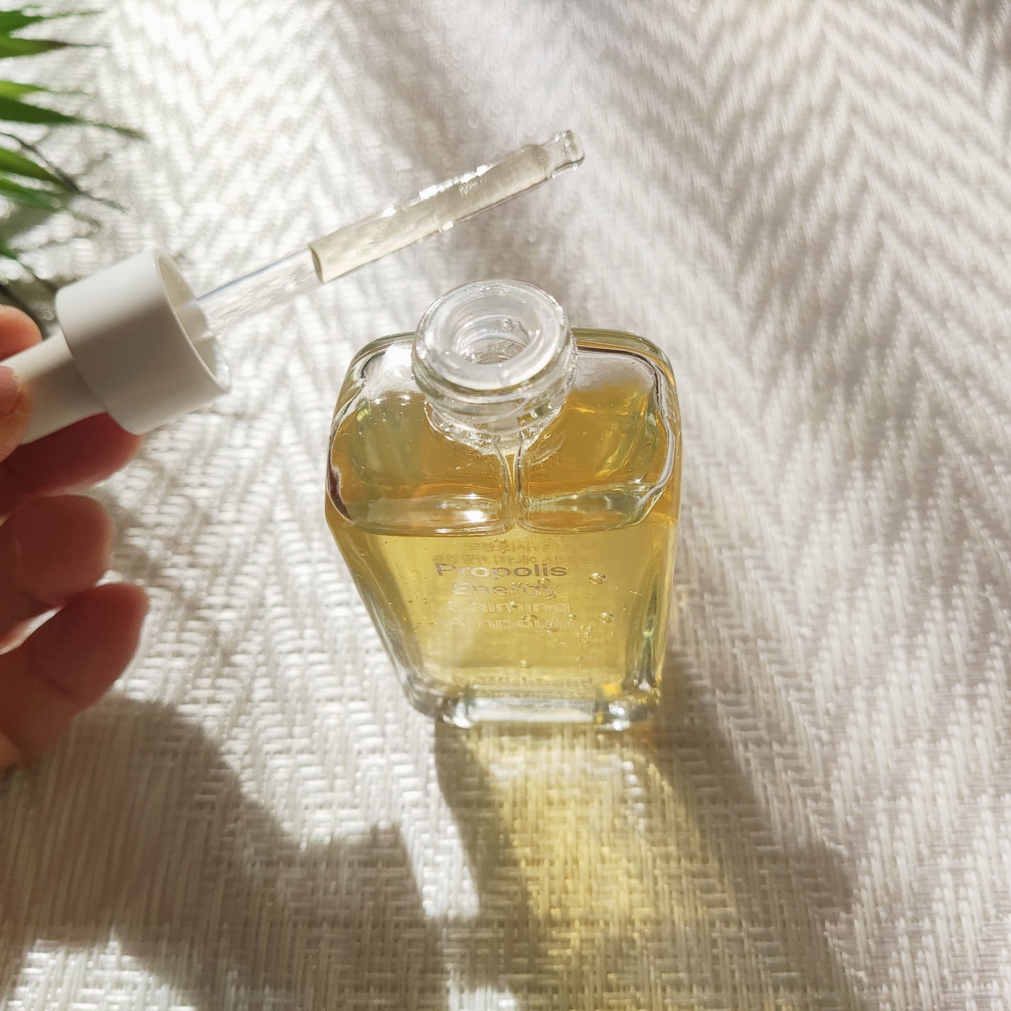 プロポリスエナジーカーミングアンプル/By Wishtrend/美容液を使ったクチコミ(4枚目)