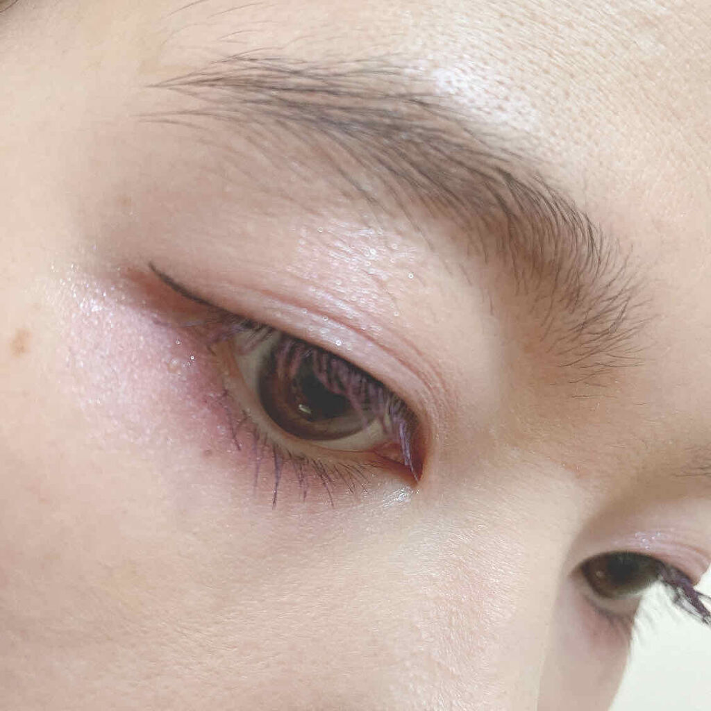 カラーマスカラD バーガンディ/DAISO/マスカラを使ったクチコミ（2枚目）