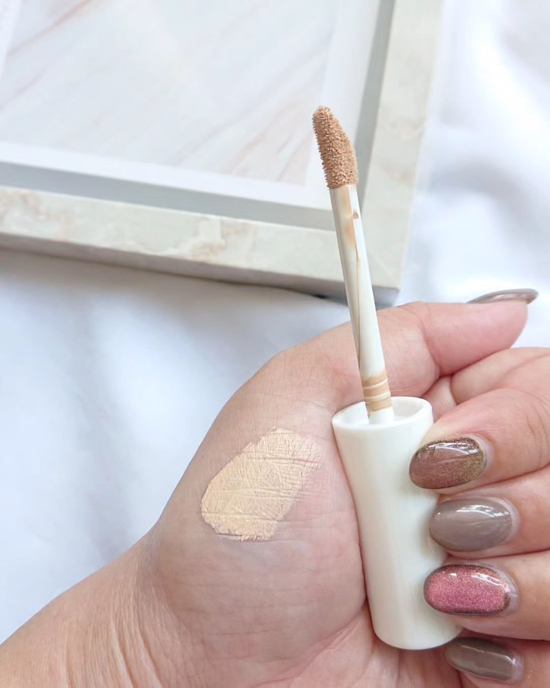 クラリティブラン カモフラチップ/ALBLANC/リキッドコンシーラーを使ったクチコミ（3枚目）