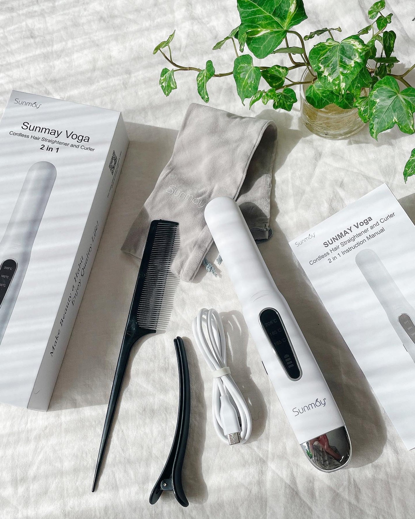 Voga 2way コードレスヘアアイロン/Sunmay/その他ヘアアイロンを使ったクチコミ(1枚目)