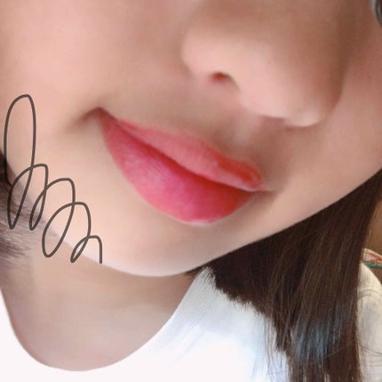 ディアダーリン ウォータージェルティント (アイスティント)/ETUDE/口紅を使ったクチコミ(3枚目)