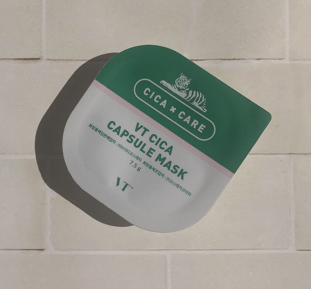 CICA カプセルマスク/VT/洗い流すパック・マスクを使ったクチコミ（3枚目）
