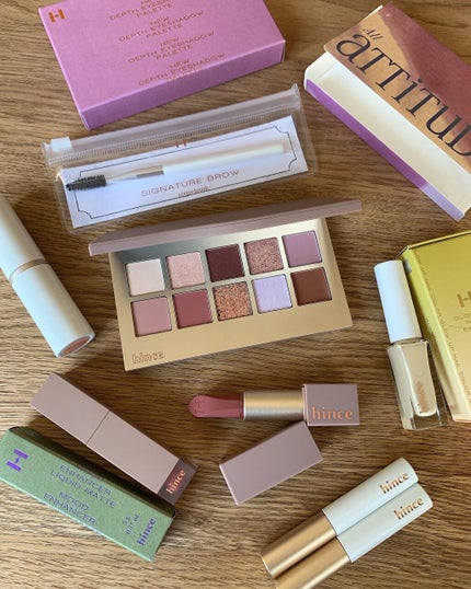 ニューデップスアイシャドウパレット/hince/アイシャドウパレットを使ったクチコミ(5枚目)