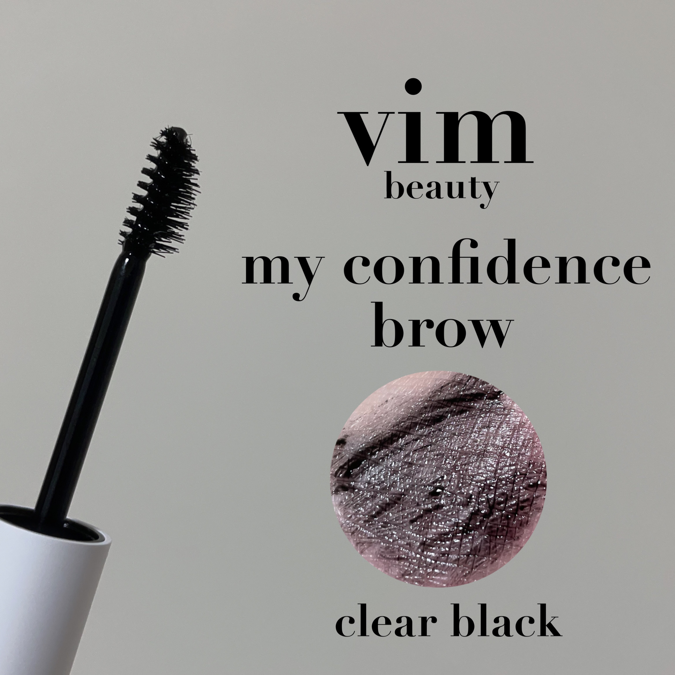 my confidence brow/vim BEAUTY/眉マスカラを使ったクチコミ（2枚目）