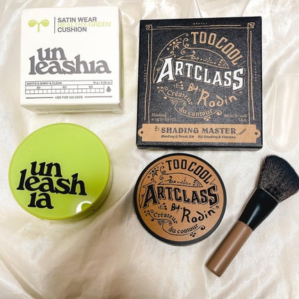 サテンウエアヘルシーグリーンクッション 23W BISQUE ビスク/unleashia/クッションファンデーションを使ったクチコミ(1枚目)