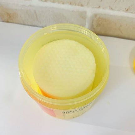 グリーンタンジェリン ビタCダークスポットケアパッド/goodal/トナーパッドを使ったクチコミ(4枚目)