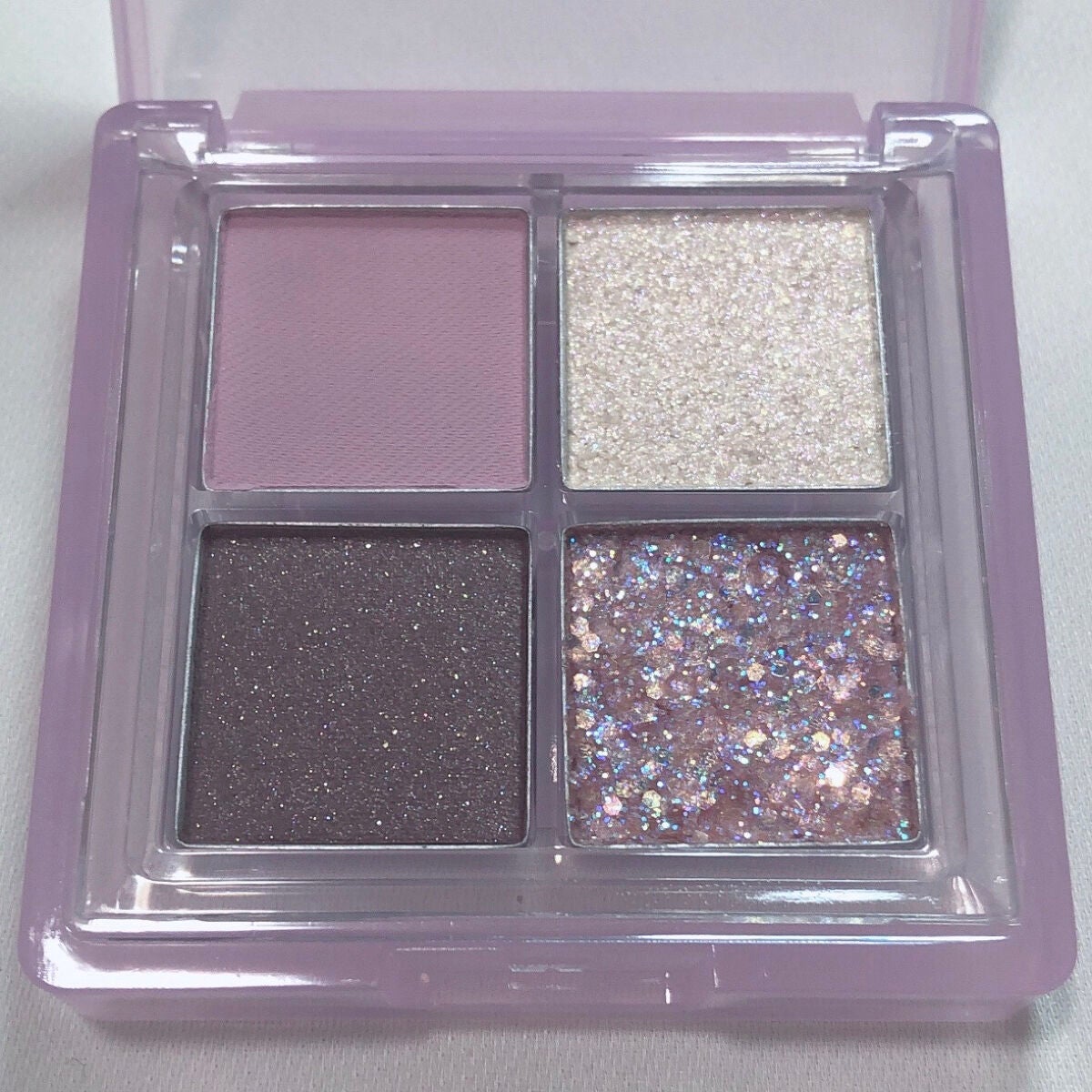 TWINKLE POP Pearl Flex Glitter Eye Palette/CLIO/アイシャドウパレットを使ったクチコミ(4枚目)