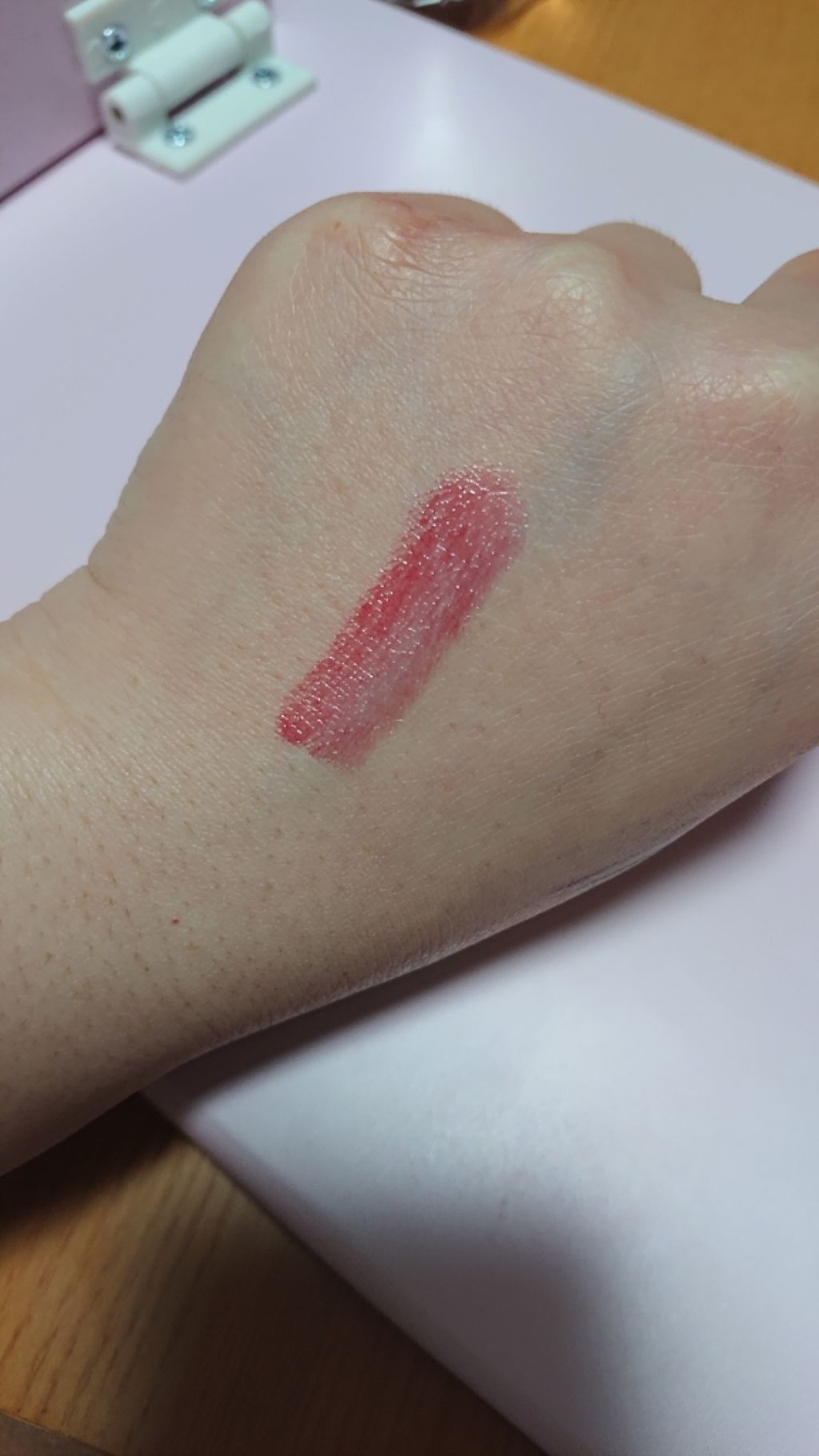 リップカラー/ettusais/口紅を使ったクチコミ（3枚目）