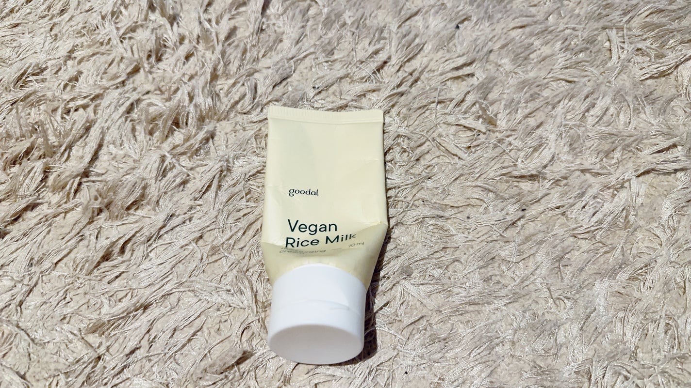 ビーガンライスミルク保湿クリーム/goodal/フェイスクリームを使ったクチコミ(1枚目)