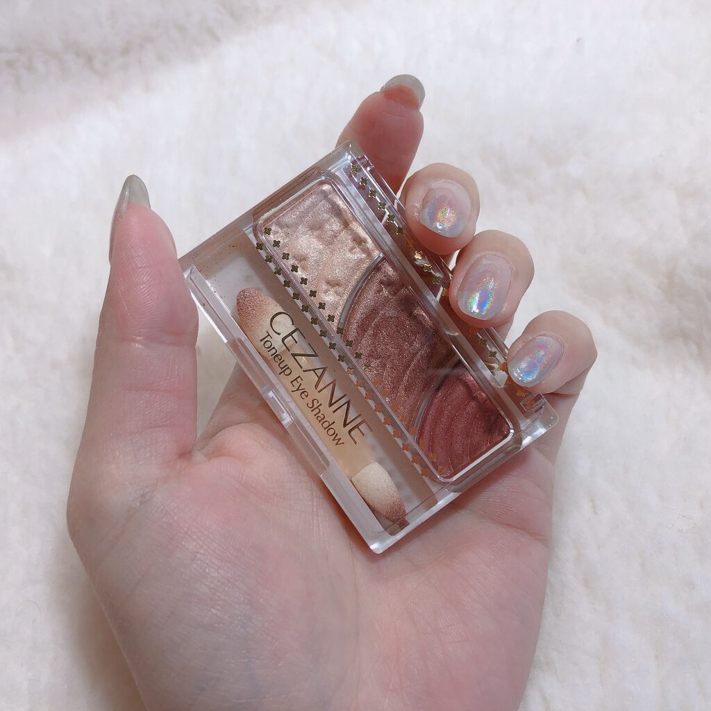 トーンアップアイシャドウ/CEZANNE/アイシャドウパレットを使ったクチコミ(8枚目)