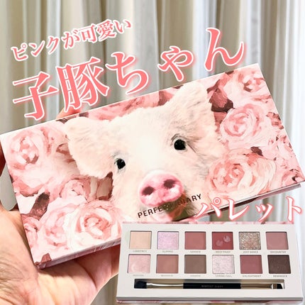 エクスプローラ12色 動物アイシャドウパレット ローズピンク エクスプローラ12色 動物アイシャドウパレット ローズピンク