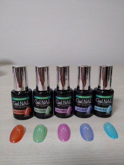 ジェルネイル(ライト対応)/セリア/ジェルネイルを使ったクチコミ(1枚目)