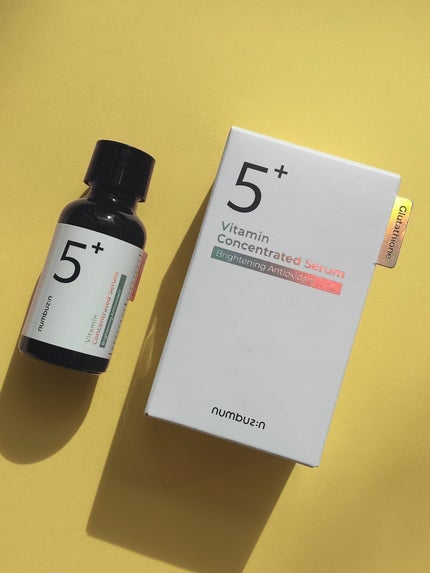 5番 白玉グルタチオンC美容液/numbuzin/美容液を使ったクチコミ(1枚目)