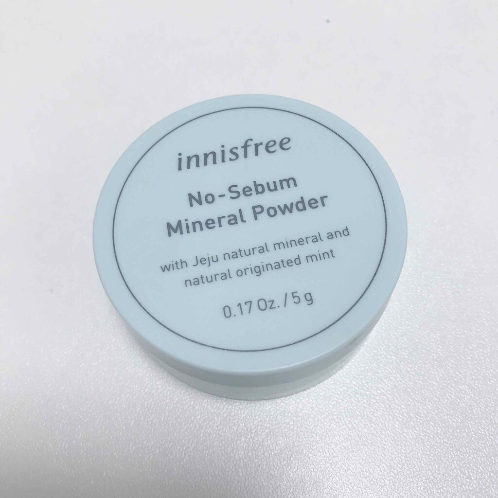 ノーセバム ミネラルパウダー/innisfree/ルースパウダーを使ったクチコミ(1枚目)