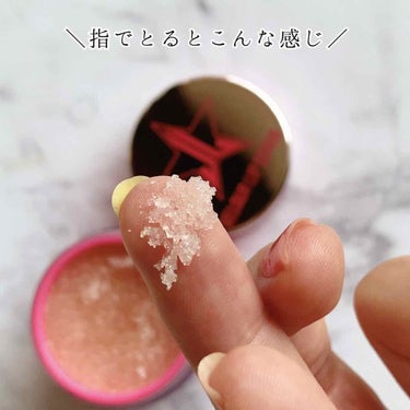 Velour Lip Scrub/Jeffree Star Cosmetics/リップスクラブを使ったクチコミ（2枚目）