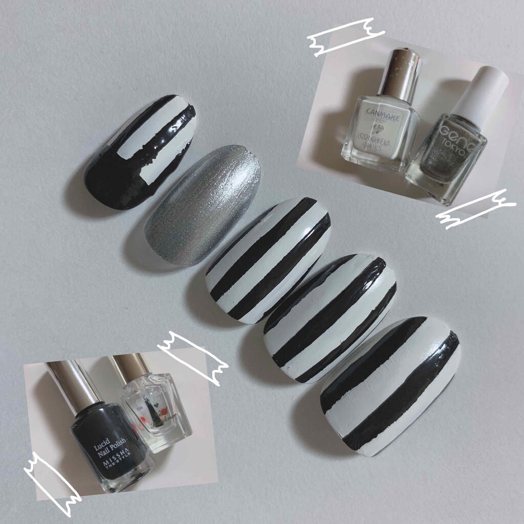 カラフルネイルズ/キャンメイク/マニキュアを使ったクチコミ(2枚目)