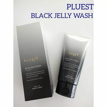 BLACK JELLY WASH（ブラックジェリーウォッシュ）/PLUEST/その他洗顔料を使ったクチコミ（1枚目）