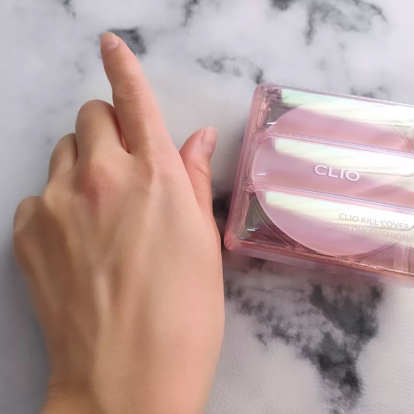 キル カバー メッシュ グロウ クッション/CLIO/クッションファンデーションを使ったクチコミ(6枚目)
