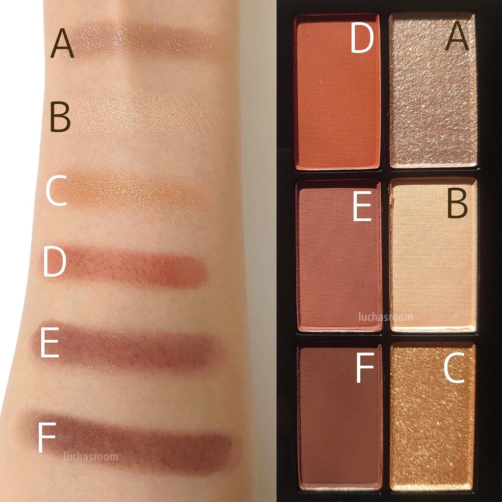 サンジェルマンデプレ アイシャドーパレット/NARS/アイシャドウパレットを使ったクチコミ（3枚目）