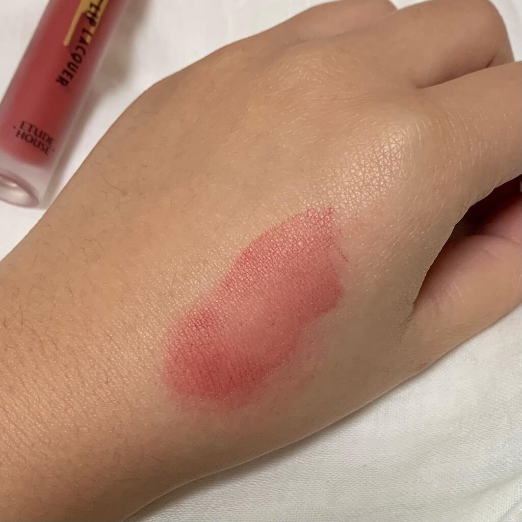 マットシックリップラッカー/ETUDE/口紅を使ったクチコミ(5枚目)