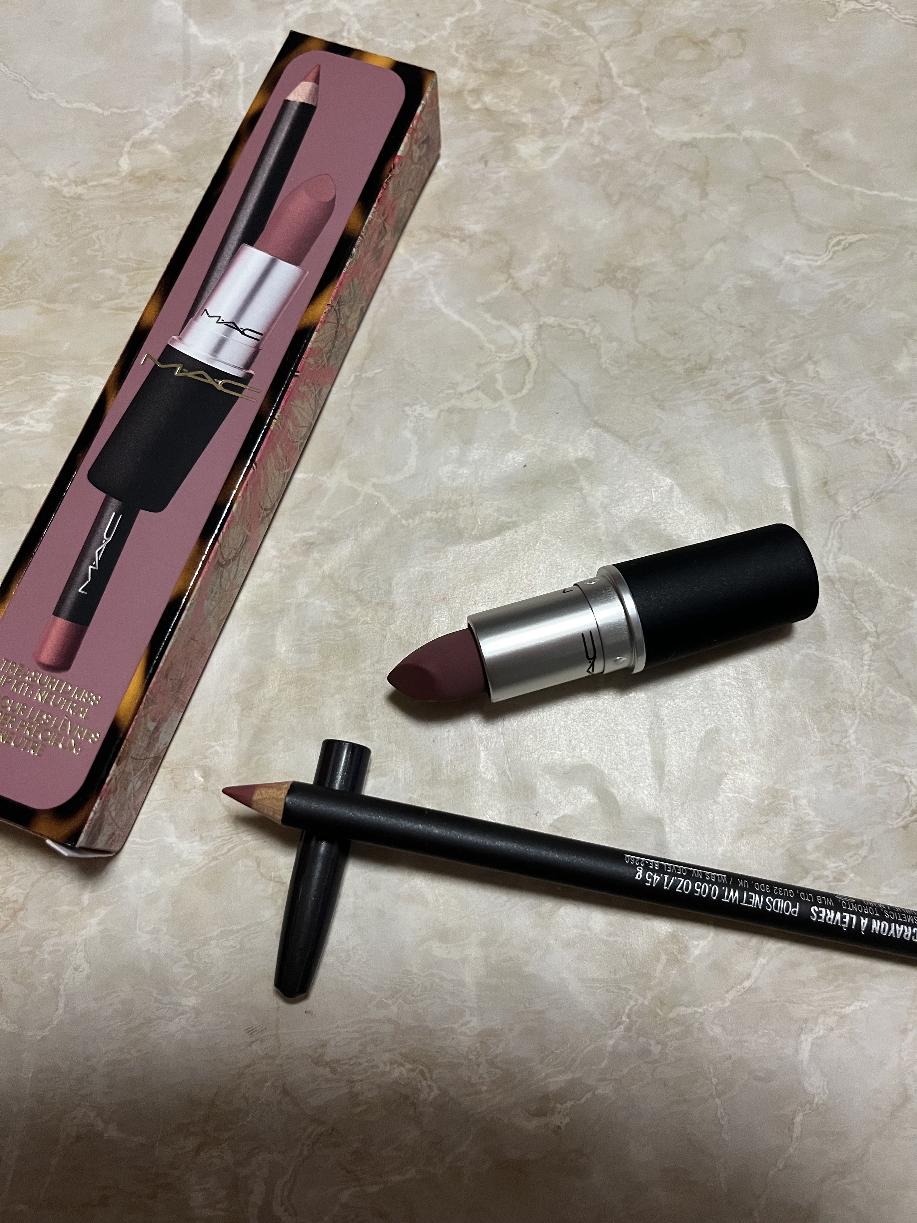 トレジャード キス リップ キット ニュートラル/M・A・C/メイクアップキットを使ったクチコミ（1枚目）