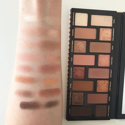 ボーン ディス ウェイ ザ ナチュラル ヌード アイシャドウ パレット/Too Faced/アイシャドウパレットを使ったクチコミ(3枚目)