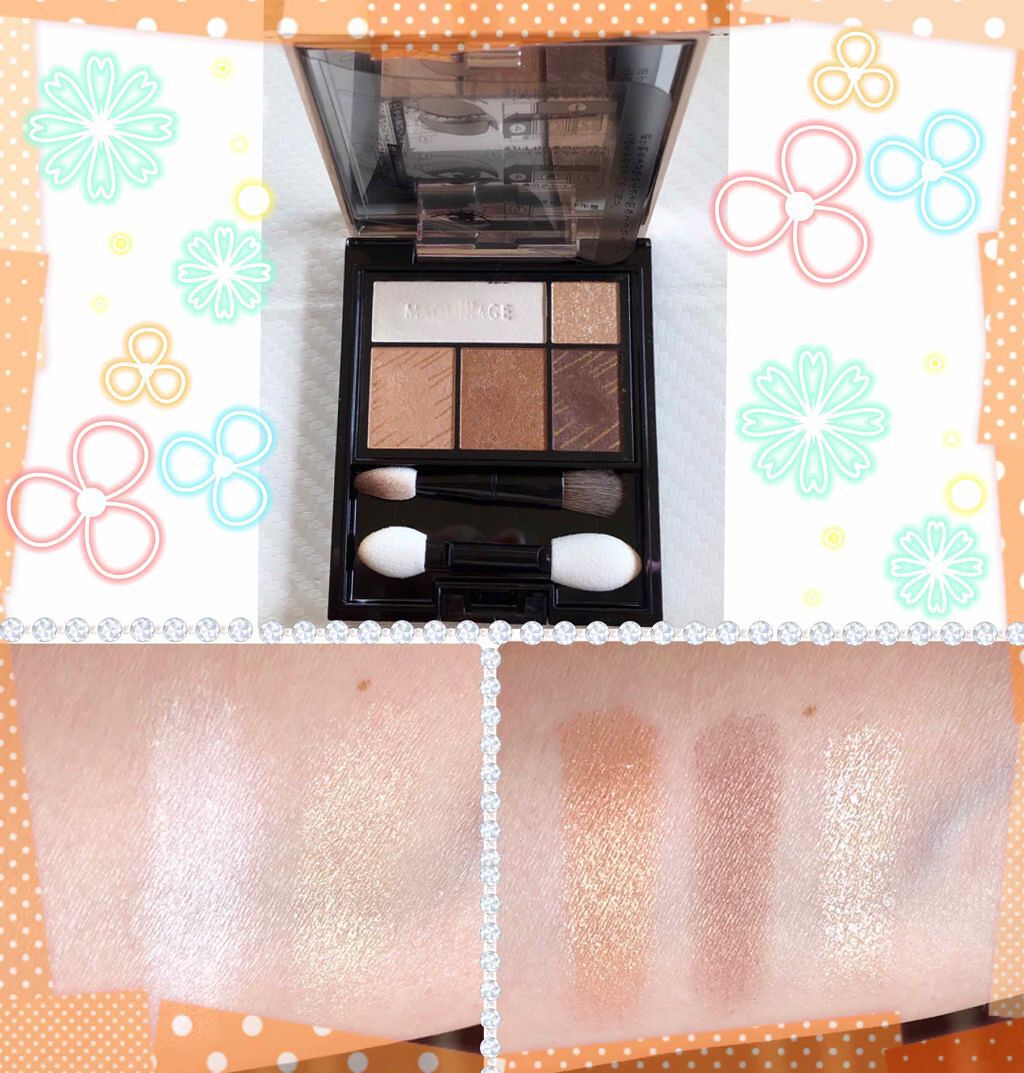 ドラマティックスタイリングアイズ/マキアージュ/アイシャドウパレットを使ったクチコミ(1枚目)