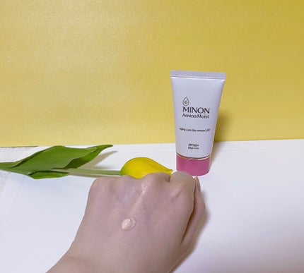 ミノン アミノモイスト エイジングケア デイクリームUV/ミノン/日焼け止めクリームを使ったクチコミ(2枚目)