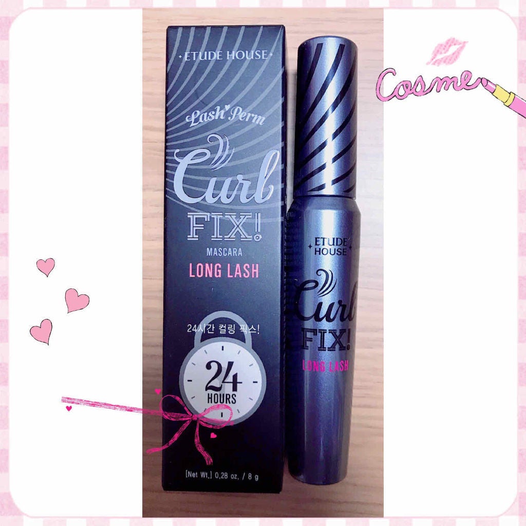 ラッシュパーム カールフィックスマスカラ/ETUDE/マスカラを使ったクチコミ(1枚目)