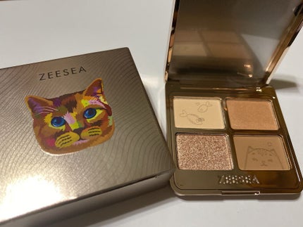 アニマルアイシャドウ(4シェード)/ZEESEA/アイシャドウパレットを使ったクチコミ(1枚目)
