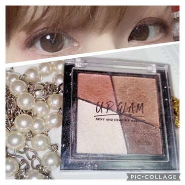 UR GLAM　VELVET EYE COLOR PALETTE/U R GLAM/アイシャドウパレットを使ったクチコミ（1枚目）