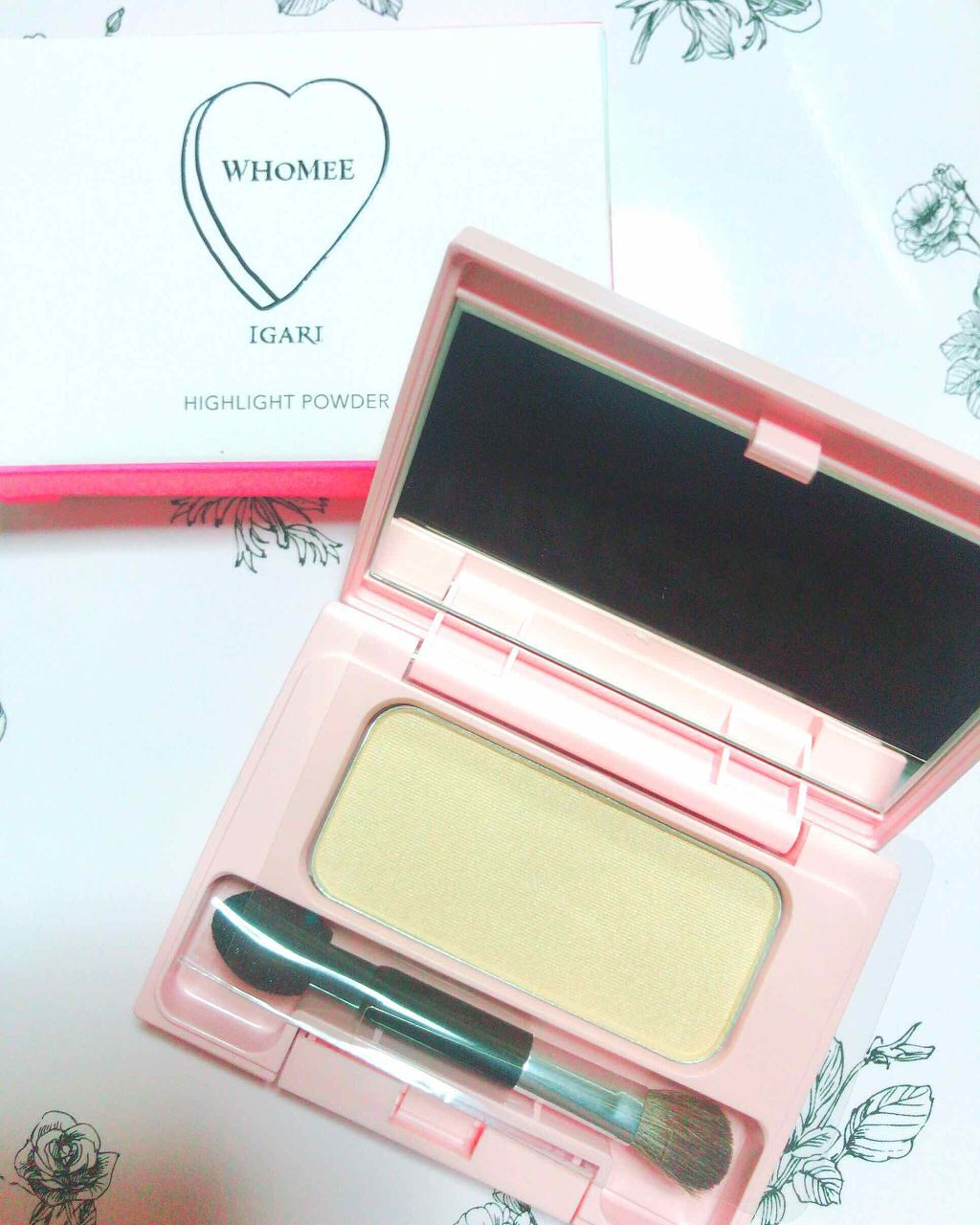 ハイライトパウダー/WHOMEE/パウダーハイライトを使ったクチコミ(1枚目)