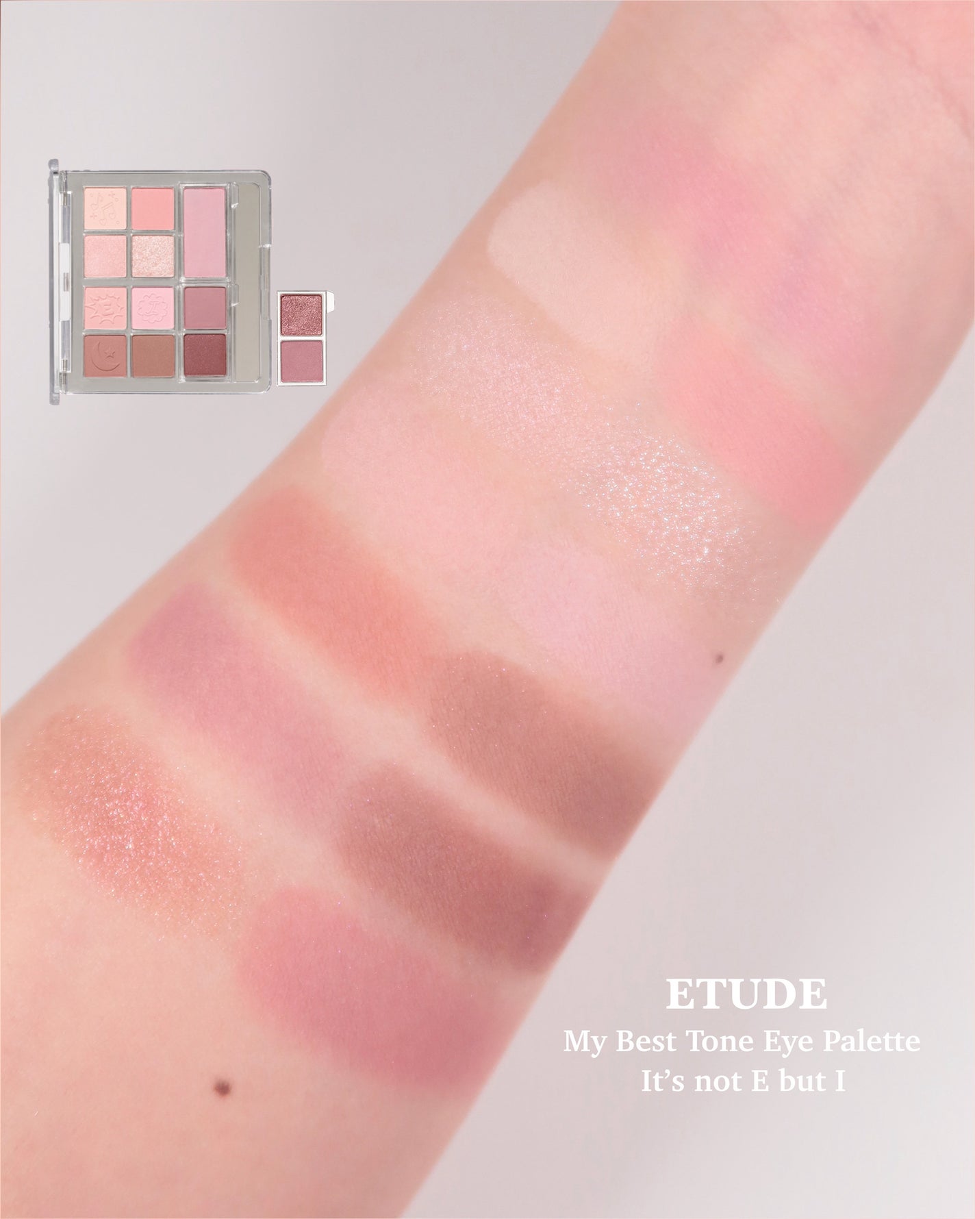 マイベストトーンアイパレット/ETUDE/アイシャドウパレットを使ったクチコミ(2枚目)