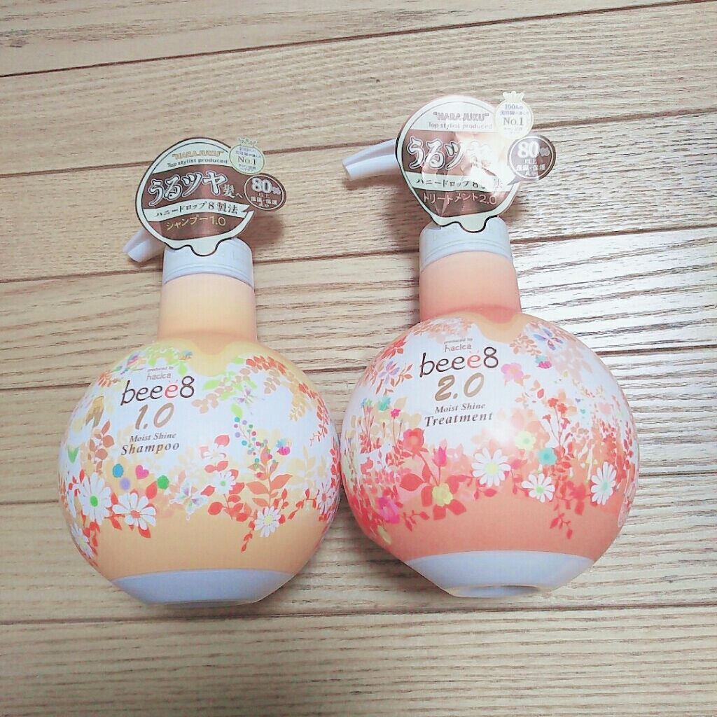 モイストシャイン シャンプー1.0／モイストシャイン トリートメント2.0/beee8/市販シャンプーを使ったクチコミ（1枚目）