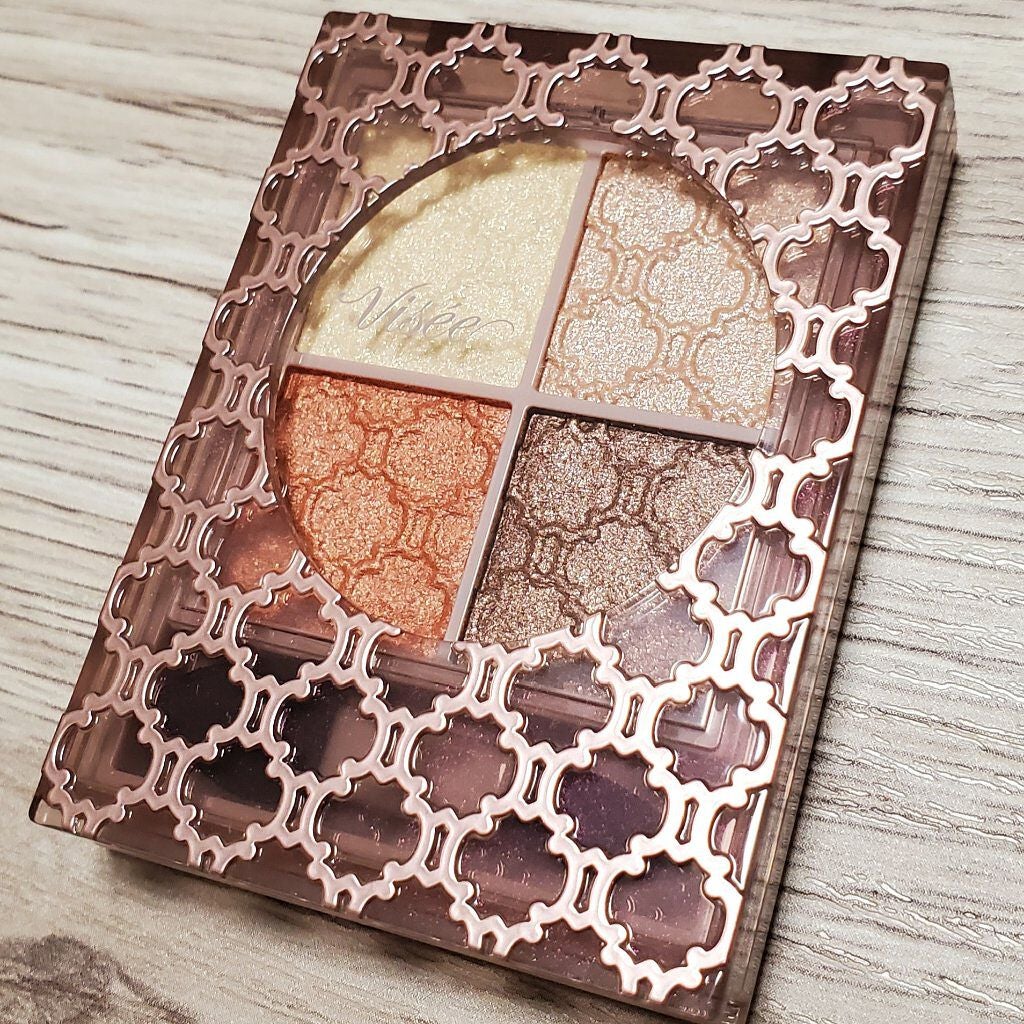 グロッシーリッチ アイズ N/Visée/アイシャドウパレットを使ったクチコミ(1枚目)