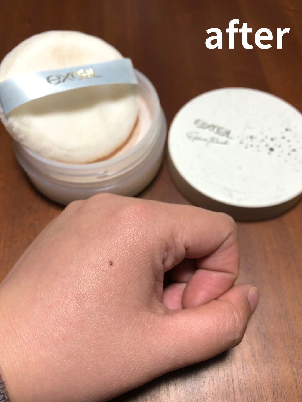 エクストラリッチパウダー ’21/excel/ルースパウダーを使ったクチコミ(4枚目)