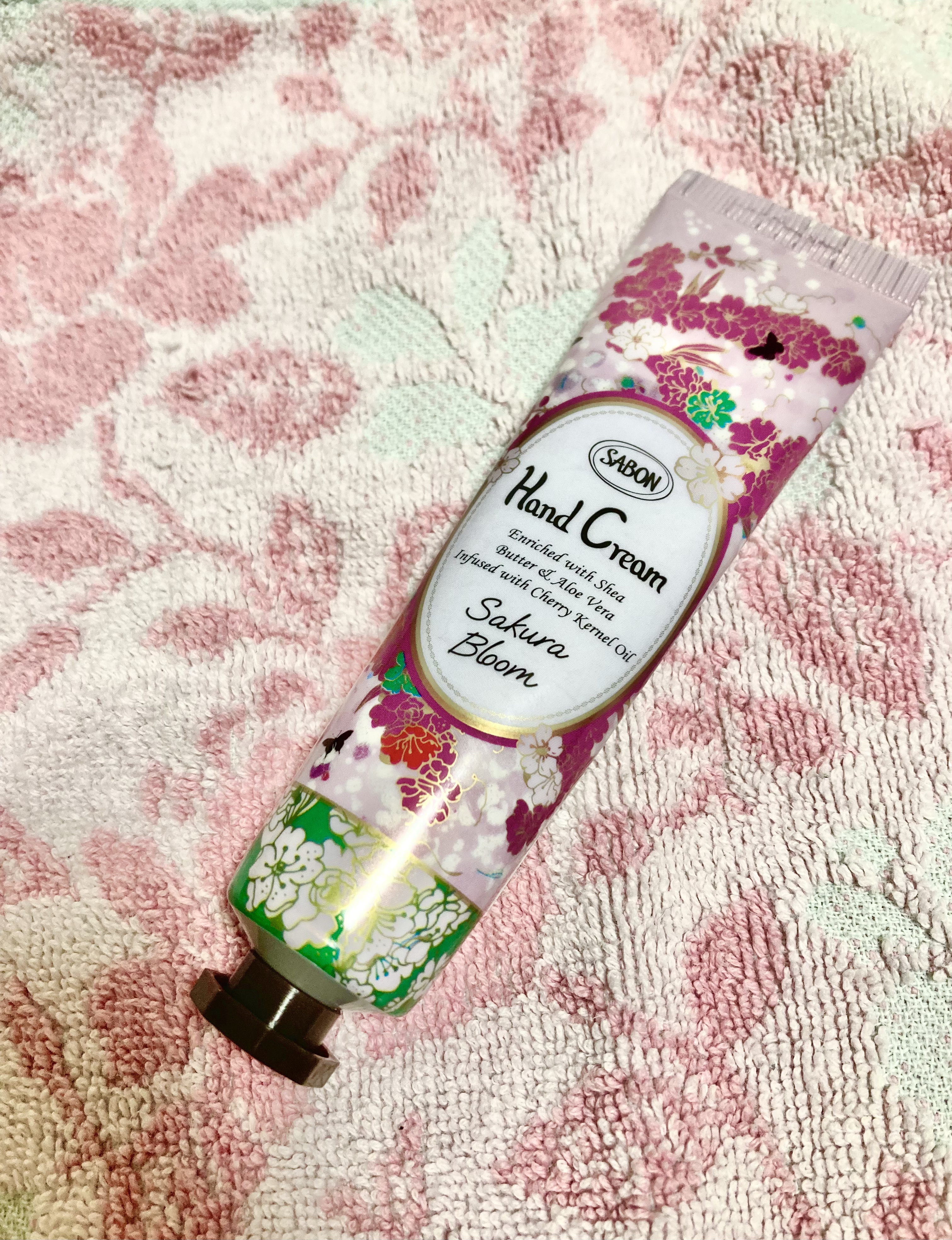 ハンドクリーム ブルーミング/SABON/ハンドクリームを使ったクチコミ（2枚目）